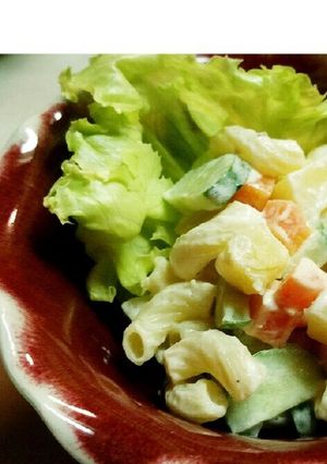 コロコロ野菜のマカロニサラダ♪-レシピのメイン写真