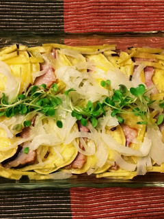 さつまいもとベーコンのミルフィーユ-レシピのメイン写真