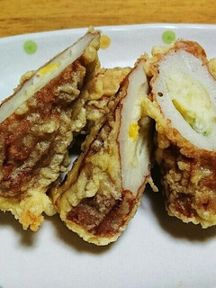 ちくわのポテサラ詰め揚げ-レシピのメイン写真