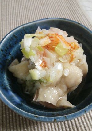 創味シャンタンで鶏冷菜♪ネギソースかけ～-レシピのメイン写真