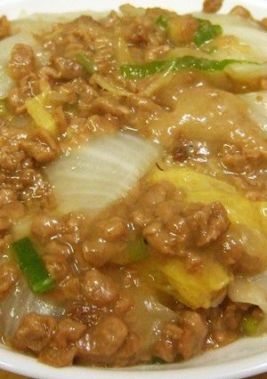 大豆のお肉の白菜煮込み-レシピのメイン写真