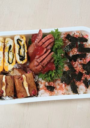 中学生のお弁当 2024.12.25-レシピのメイン写真