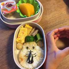 お弁当 絵本 ハムスターのハモより-レシピのメイン写真