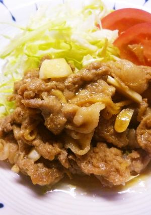 豚肉のニンニク生姜焼肉-レシピのメイン写真