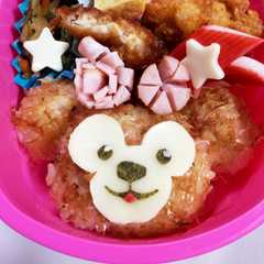รูปของ ディズニー♡ダッフィー♡キャラ弁