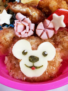 ディズニー♡ダッフィー♡キャラ弁-レシピのメイン写真
