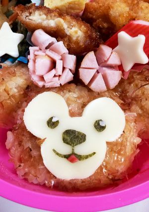 ディズニー♡ダッフィー♡キャラ弁-レシピのメイン写真