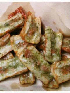 梅干し入り♪ちくわの磯辺揚げ-レシピのメイン写真