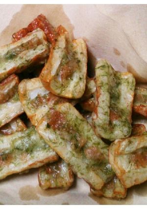 梅干し入り♪ちくわの磯辺揚げ-レシピのメイン写真