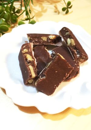 低糖質！ココナッツウォールナッツチョコ-レシピのメイン写真