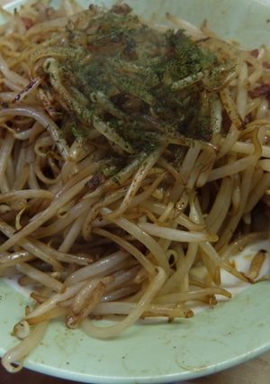 醤油バター風味のベーコンともやし焼きそば-レシピのメイン写真