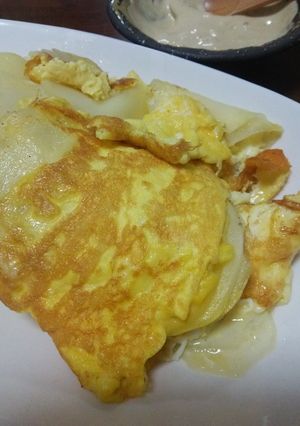 チーズとじゃがいもでスペイン風オムレツ☆-レシピのメイン写真