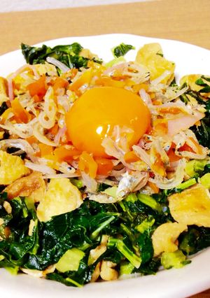 風邪を撃退☆大根葉のビタミンたっぷり丼-レシピのメイン写真