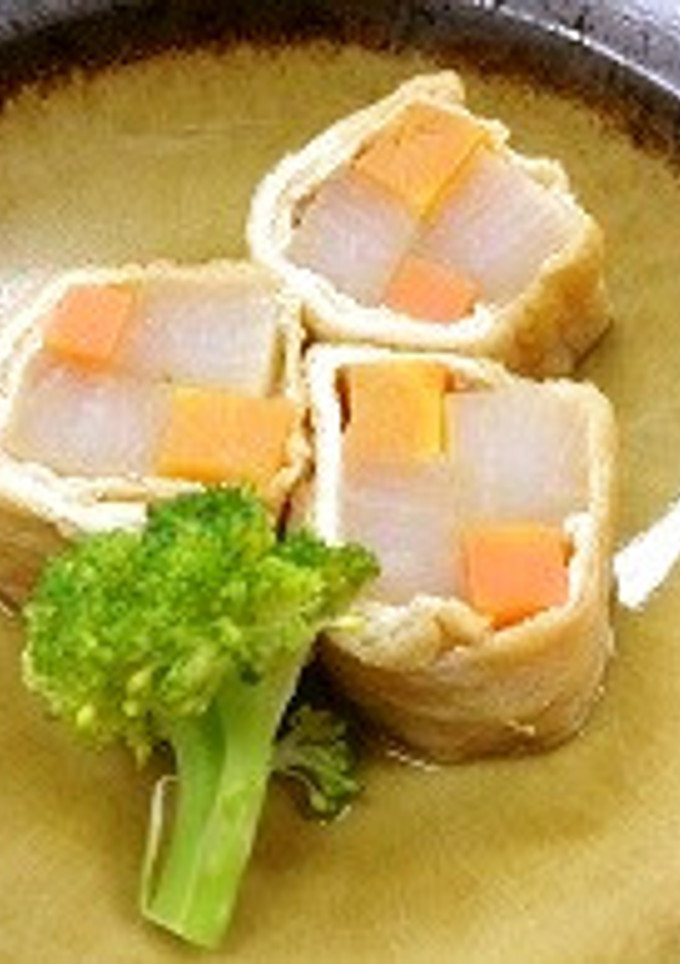 大根と人参の信田巻煮-レシピのメイン写真