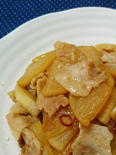 我が家の定番!大根と豚バラの炒め煮-レシピのメイン写真