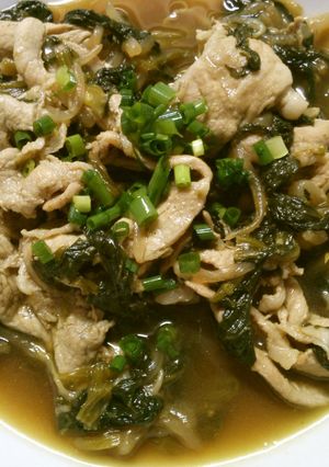 簡単！ほうれん草ともやし 豚肉の野菜炒め-レシピのメイン写真