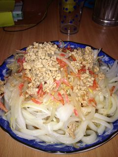 エスニックうどん-レシピのメイン写真