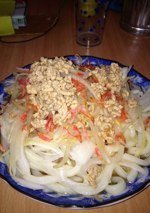 エスニックうどん-レシピのメイン写真