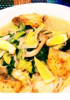 かぼす香る真ダラのミルクパスタ-レシピのメイン写真