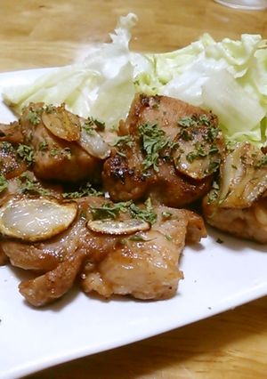 豚のにんにくバター炒め-レシピのメイン写真