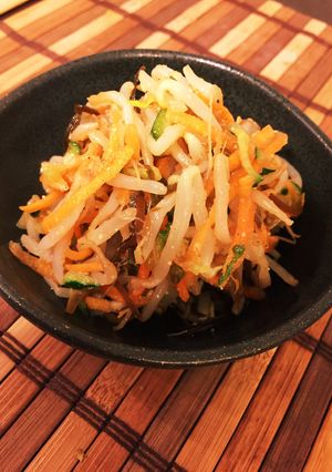 レンジで★簡単！節約もやしで中華サラダ-レシピのメイン写真