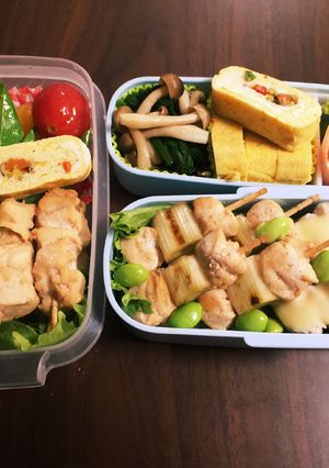 お弁当にかわいい簡単ミニ焼き鳥-レシピのメイン写真