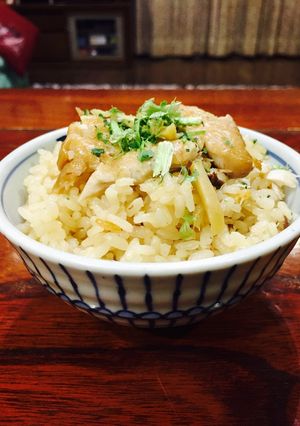 秋鯖と新生姜の炊き込みごはん-レシピのメイン写真