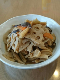 【分量あり】れんこんと干し大根の煮物-レシピのメイン写真