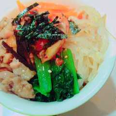 รูปของ 【簡単】ビビンバ丼