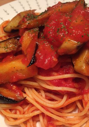なすとトマトのスパゲティ☆シチリアーナ-レシピのメイン写真