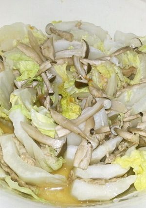 豚肉と白菜をウェイパーで-レシピのメイン写真