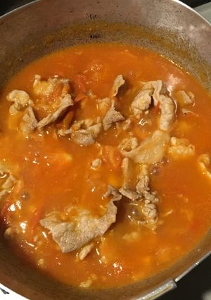 豚肉とトマトの炒め煮-レシピのメイン写真