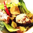 鯖缶と青菜の煮物♪調理時間15分