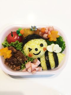 みつばち♡キャラ弁♡-レシピのメイン写真