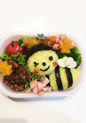 みつばち♡キャラ弁♡-レシピのメイン写真