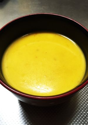 簡単！コーン入りかぼちゃスープ-レシピのメイン写真