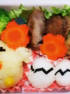 ひよこ♡キャラ弁-レシピのメイン写真