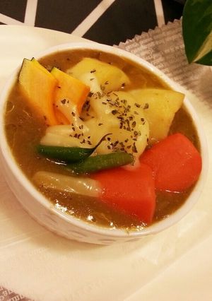 ｶﾏﾝﾍﾞｰﾙ&ｶﾚｰｺｺｯﾄｶﾏﾝ♪-レシピのメイン写真