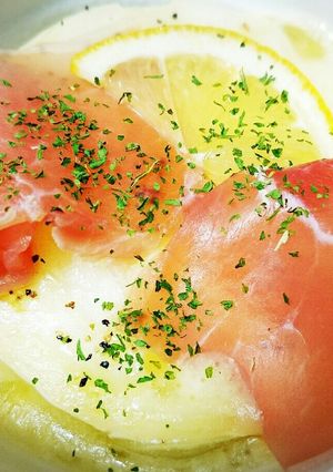 レモン風味の生ハムココットカマン-レシピのメイン写真