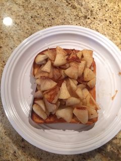 焼きりんごのトースト-レシピのメイン写真