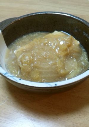 ほっこり☆白菜あんかけ豆腐-レシピのメイン写真