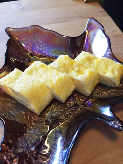 我が家の甘くない卵焼き☆だし巻き卵-レシピのメイン写真