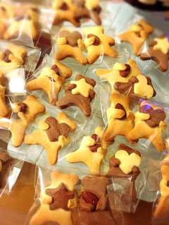 プレゼントに♡くまの型抜きクッキー-レシピのメイン写真