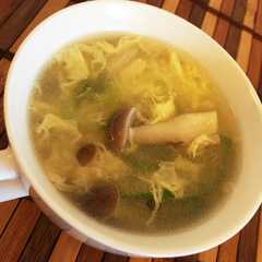 รูปของ ♡生姜で身体ポカポカ♡きのこ中華スープ