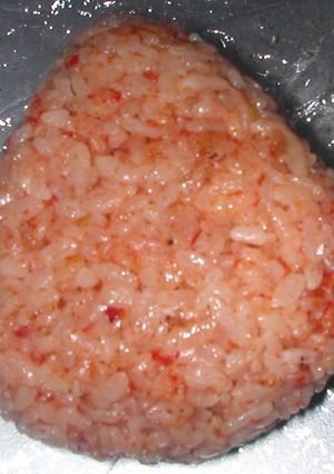 チーカマ入り野菜ジュースライスのおにぎり-レシピのメイン写真