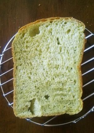 HBで緑茶パン-レシピのメイン写真