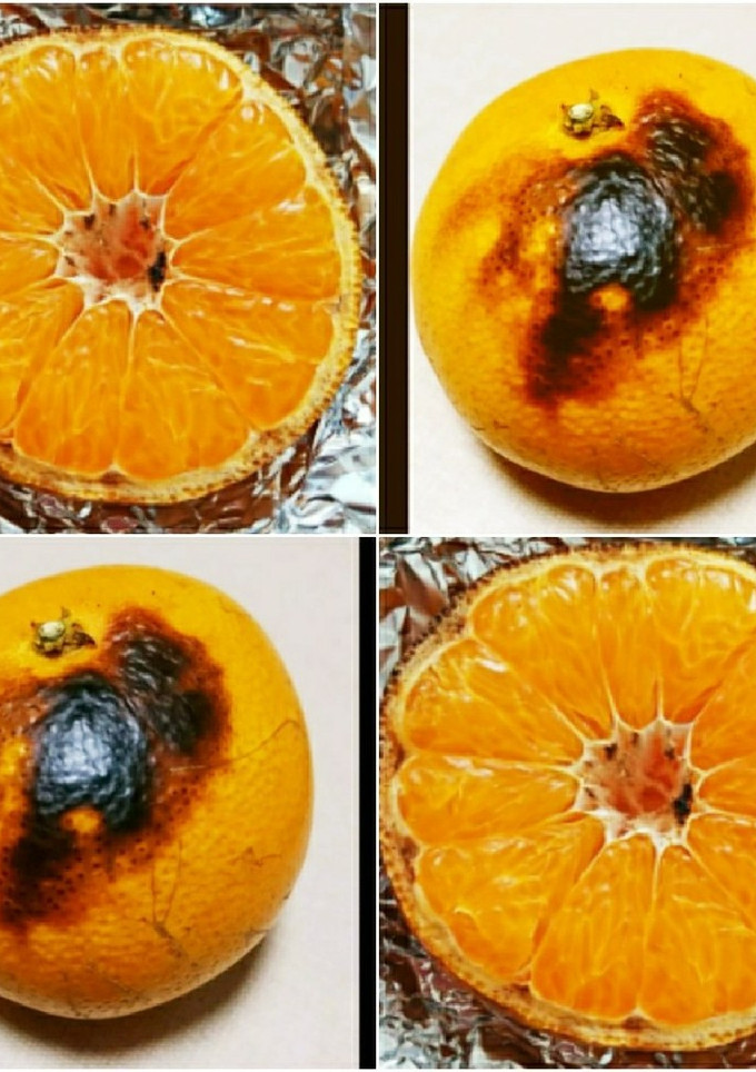 簡単☆美肌ケア☆焼きみかん-レシピのメイン写真