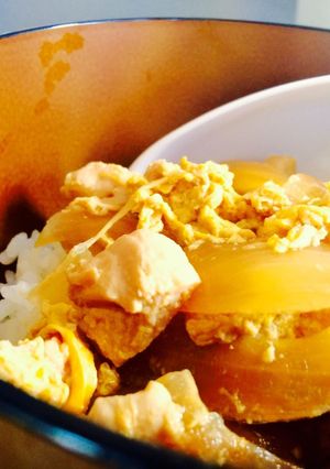 あったまる♪濃厚親子丼-レシピのメイン写真