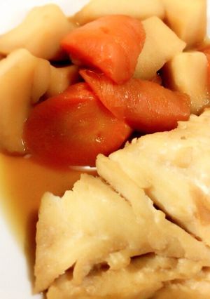 タラとはんぺんの煮付け-レシピのメイン写真