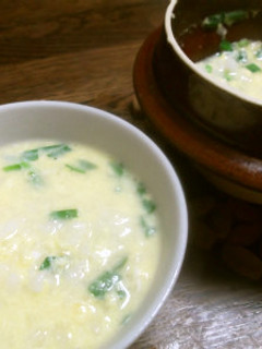 釜飯の器で作卵雑炊-レシピのメイン写真